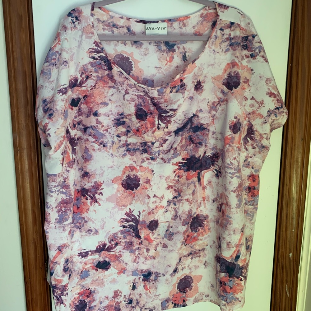 Ava & Viv Blouse, Size 4X